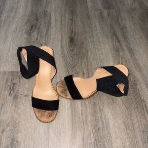 Maurice’s — Black Strappy Women's Sandals